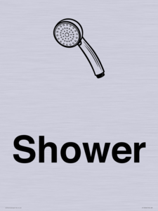 Dementia Shower sign